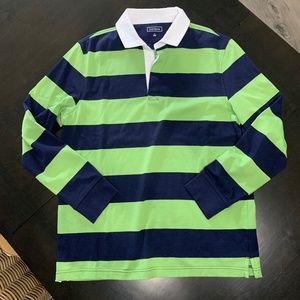Long Sleeve Stripe Rugby - Club Room SZ LG